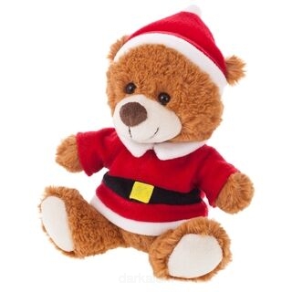 Teddy bear with Santa suit suitable for printing (suit packed separately)